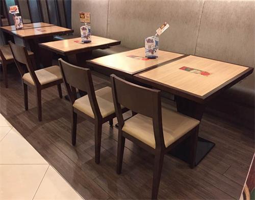 中式饭店实木桌椅_餐厅乡村怀旧实木桌椅