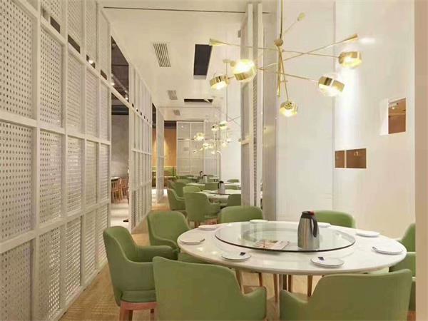 粑粑来了新湘菜馆餐厅家具定制圆桌